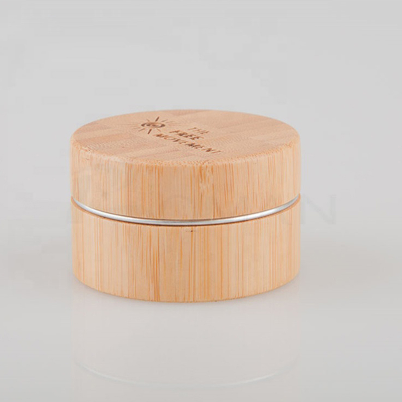 5g 15g 30g 50g 100g Kosmetisk emballage Cylinderform Bambus træ ansigtscremeflaske med indvendig aluminiumskrukke 5g 15g 30g 50g 100g Kosmetisk emballage Cylinderform Bambus træ ansigtscremeflaske med indvendig aluminiumskrukke