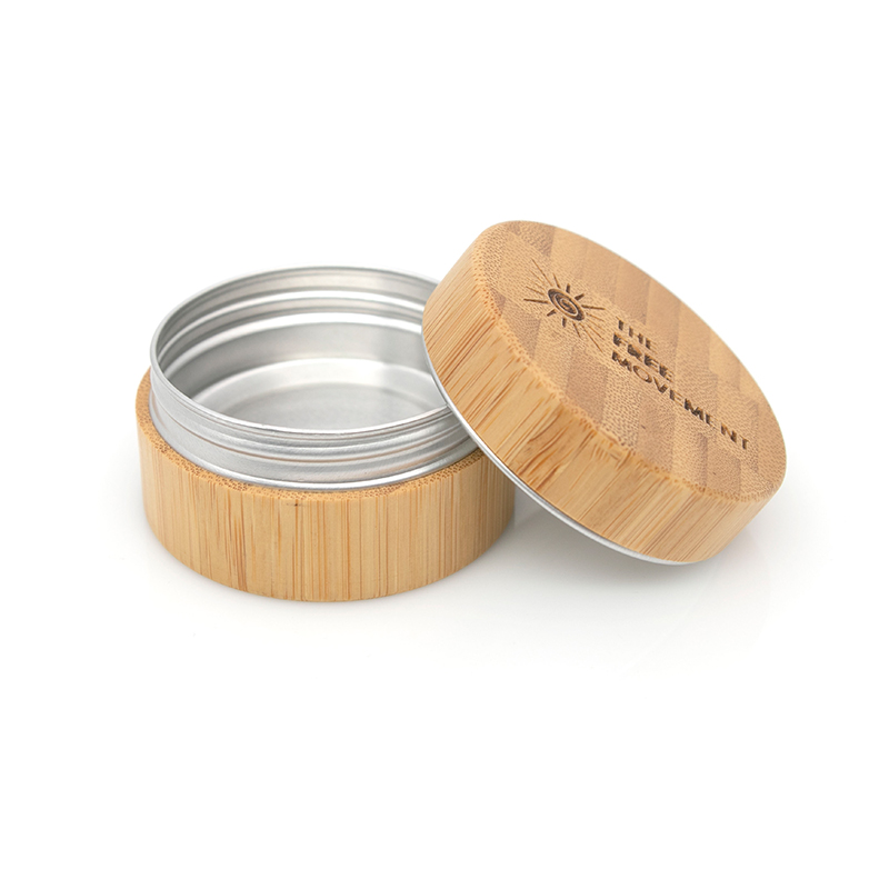 5g 15g 30g 50g 100g Kosmetisk emballage Cylinderform Bambus træ ansigtscremeflaske med indvendig aluminiumskrukke 5g 15g 30g 50g 100g Kosmetisk emballage Cylinderform Bambus træ ansigtscremeflaske med indvendig aluminiumskrukke