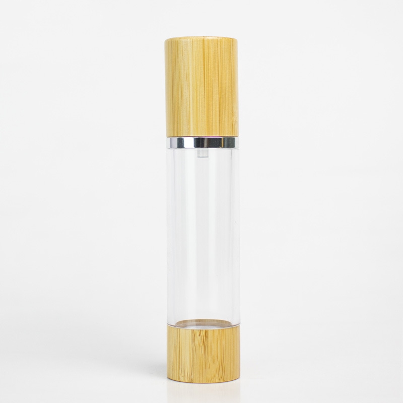 Bambus kosmetikemballage 15ml 30ml 50ml 80ml 100ml 120ml Airless Pump Lotion Flaske Kosmetisk Plast Airless Flaske Bambus kosmetikemballage 15ml 30ml 50ml 80ml 100ml 120ml Airless Pump Lotion Flaske Kosmetisk Plast Airless Flaske