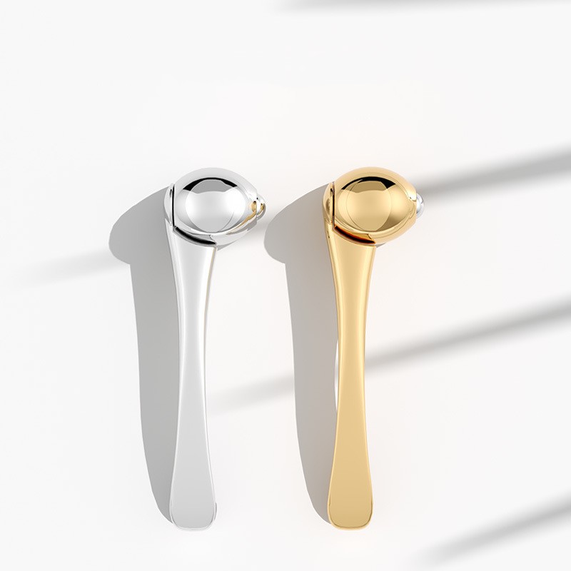 Eye Roller Massage Stick Øjencreme Applikator Kosmetiske spatler Anti-rynke ansigtsske Guldlegering Ansigtsplejeværktøj Eye Roller Massage Stick Øjencreme Applikator Kosmetiske spatler Anti-rynke ansigtsske Guldlegering Ansigtsplejeværktøj