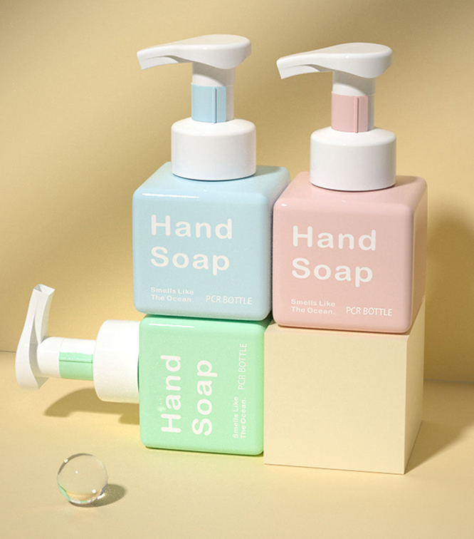 Miljøvenlig kosmetisk flaske