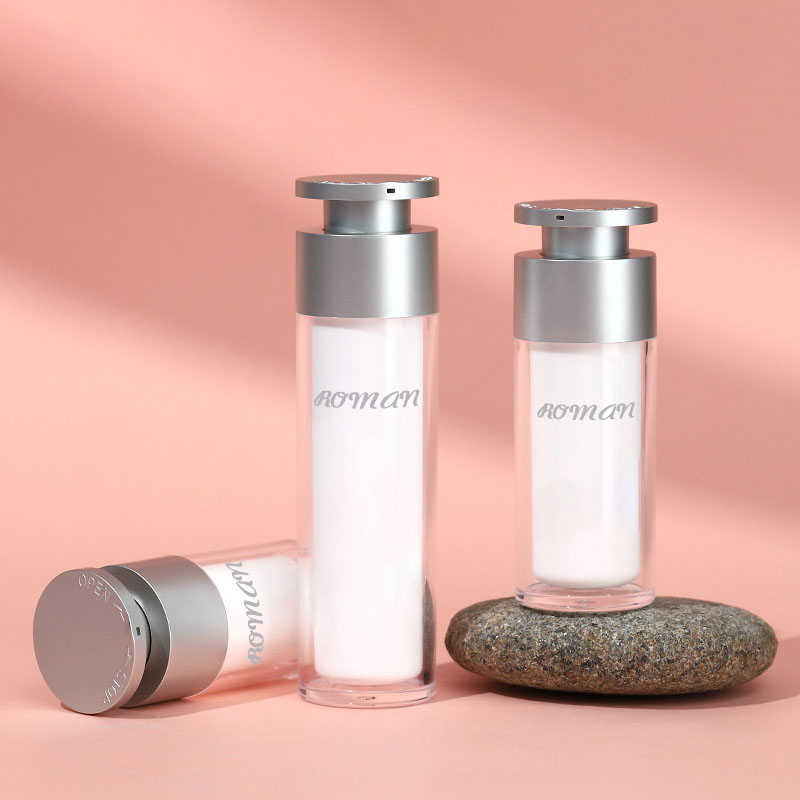 15 ml 30 ml 50 ml PP tom dobbeltvægget plastik luftløs lotionpumpeflaske til kosmetisk ansigtshudpleje Skærmudskrivning Overfladehåndtering 15 ml 30 ml 50 ml PP tom dobbeltvægget plastik luftløs lotionpumpeflaske til kosmetisk ansigtshudpleje Skærmudskrivning Overfladehåndtering