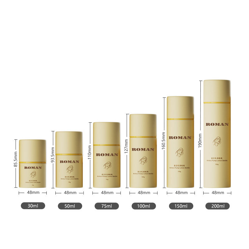 30ml 50ml 80ml 100ml Sød baby hvid gul pumpeflaske Plastic Airless Lotion pumpeflaske til baby ansigtscreme hårgel 30ml 50ml 80ml 100ml Sød baby hvid gul pumpeflaske Plastic Airless Lotion pumpeflaske til baby ansigtscreme hårgel