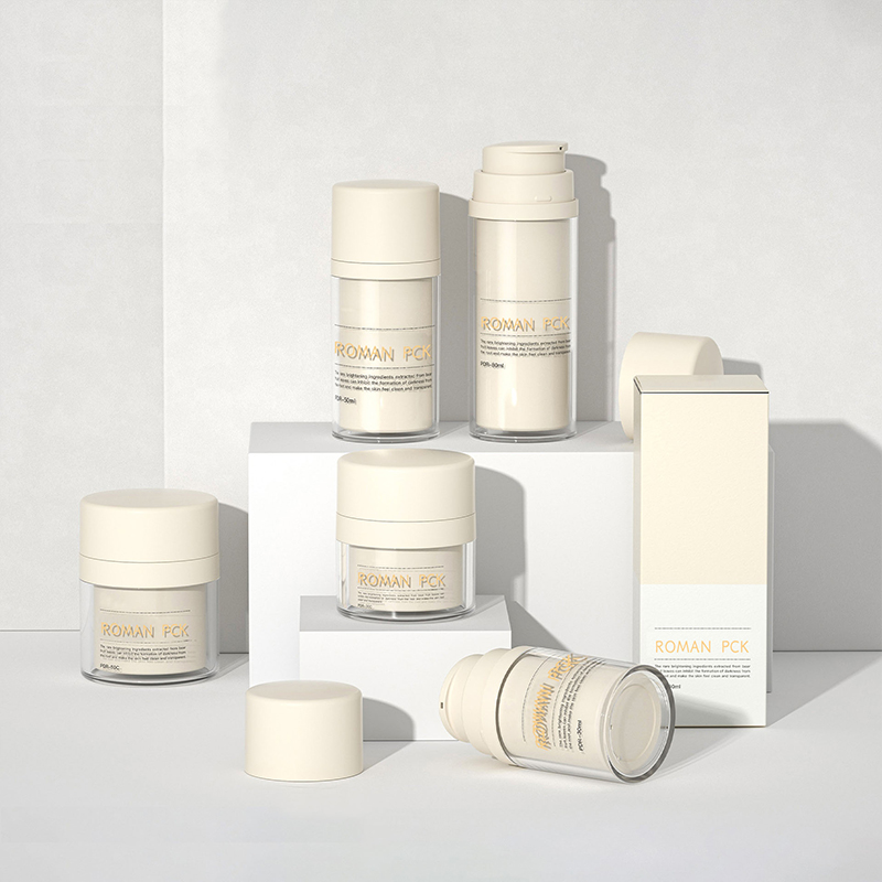 Airless flaske 30ml 50ml 50ml 100ml Akryl Airless flaske Hudpleje Airless pumpeflaske til kosmetisk solcreme Hudpleje Foundation Lotion