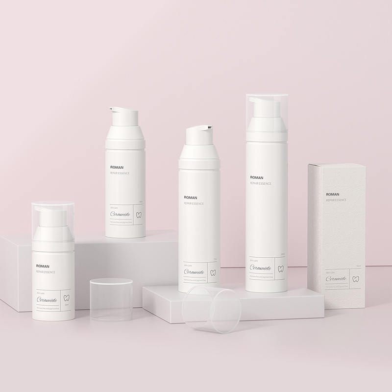 Airless pumpeflaske til ansigtscreme Kosmetisk Spf Solcremecremeflaskebeholder Kosmetisk emballage af høj kvalitet Airless pumpeflaske til ansigtscreme Kosmetisk Spf Solcremecremeflaskebeholder Kosmetisk emballage af høj kvalitet