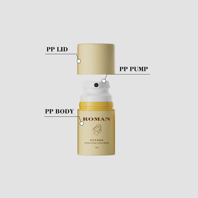 Tom genopfyldelig Foundation Primer Ansigtscreme Øjencreme Airless flaskesæt Airless pumpeflasker Luksus kosmetisk emballage Tom genopfyldelig Foundation Primer Ansigtscreme Øjencreme Airless flaskesæt Airless pumpeflasker Luksus kosmetisk emballage