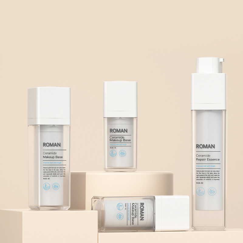 PET Plastic Body Double Essence Lotion Reparation Cream Scrub Vakuum Airless kosmetikflaske 15 ml 30 ml 50 ml kosmetik PET Plastic Body Double Essence Lotion Reparation Cream Scrub Vakuum Airless kosmetikflaske 15 ml 30 ml 50 ml kosmetik