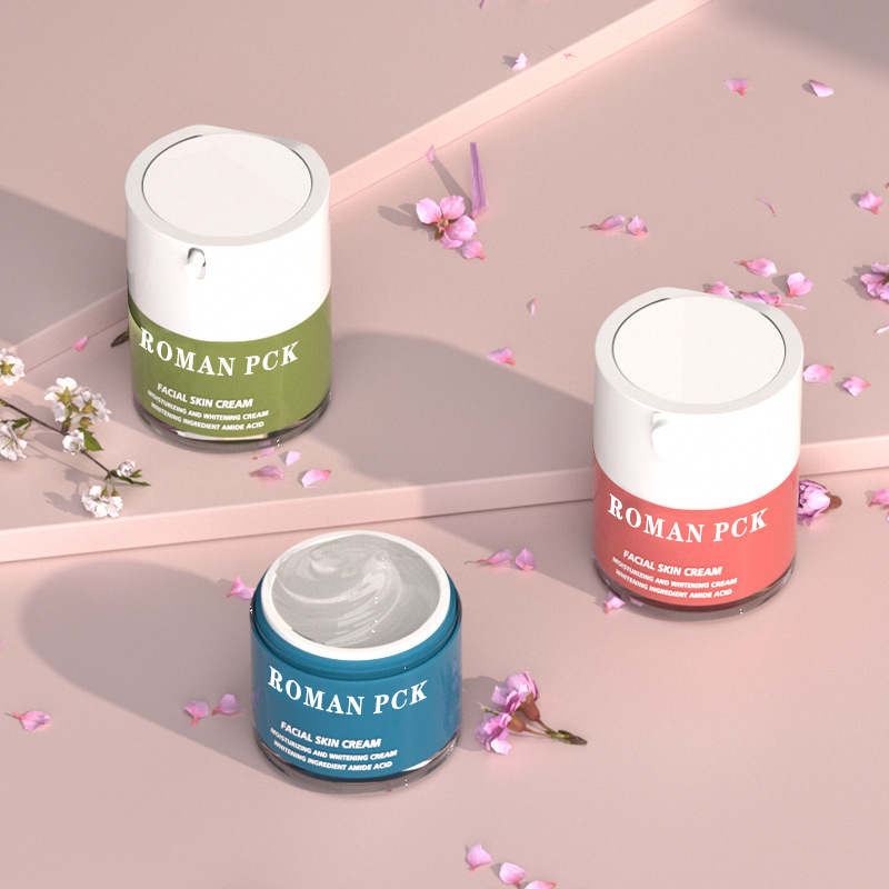 15g 30g 30ml 50ml 100ml Plastic Hudpleje Ansigtscreme Airless Krukke Med AS hætte Til Lotion Essence Serum Cream