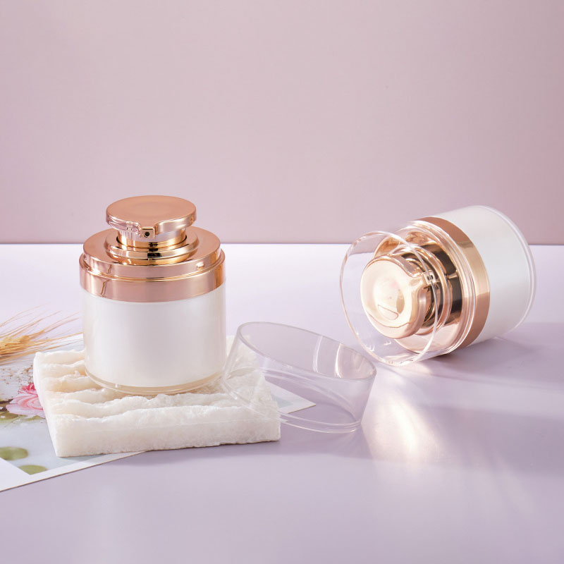 Guld 15g 30g 50g 100g Personal Care Creme Airless Krukke Plastik Genopfyldelig Airless Pump Airless Krukke Guld 15g 30g 50g 100g Personal Care Creme Airless Krukke Plastik Genopfyldelig Airless Pump Airless Krukke