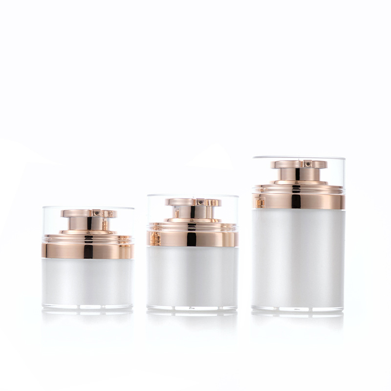 Guld 15g 30g 50g 100g Personal Care Creme Airless Krukke Plastik Genopfyldelig Airless Pump Airless Krukke Guld 15g 30g 50g 100g Personal Care Creme Airless Krukke Plastik Genopfyldelig Airless Pump Airless Krukke