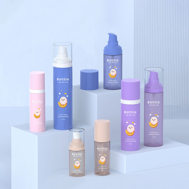 30ml 50ml 100ml 120ml 150ml Hår Ansigts Krop Mist Spray Care Flaske Solcreme Garveolie Kosmetik Emballage Sprayflaske med låg