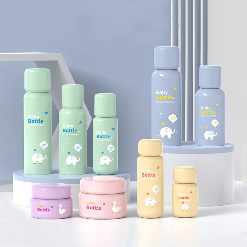 50 ml 100 ml 120 ml 150 ml 200 ml PET plast kosmetisk underflaske til solcreme Desinfektionsmiddel Fugttåge Spray Parfume æterisk oliebrug