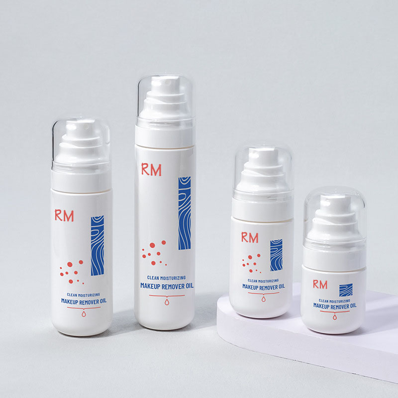 50 ml 80 ml 100 ml tom plastik hvid kosmetisk renseolie PET ansigts krop Toner tåge sprayflaske