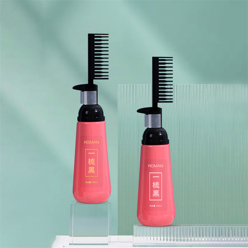 150ml 180ml 200ml Skumpumpe Salon Hair Comb Olie Dispenser Flasker Plast Hair Comb Applikator flaske 150ml 180ml 200ml Skumpumpe Salon Hair Comb Olie Dispenser Flasker Plast Hair Comb Applikator flaske