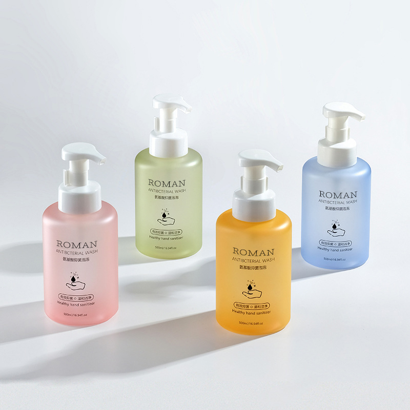 500ml 600ml Matt Pet Mousse Skumflaske Pressende Hånddesinfektion Skumflaske Ansigtsvask Ansigtsrens Bobleflaske 500ml 600ml Matt Pet Mousse Skumflaske Pressende Hånddesinfektion Skumflaske Ansigtsvask Ansigtsrens Bobleflaske