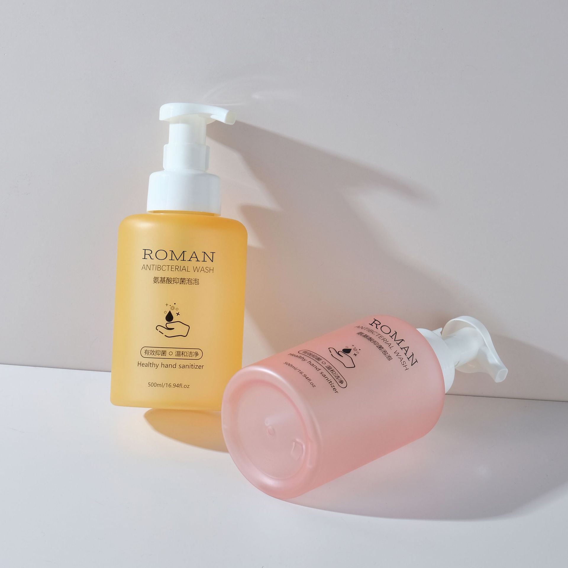 500ml 600ml Matt Pet Mousse Skumflaske Pressende Hånddesinfektion Skumflaske Ansigtsvask Ansigtsrens Bobleflaske 500ml 600ml Matt Pet Mousse Skumflaske Pressende Hånddesinfektion Skumflaske Ansigtsvask Ansigtsrens Bobleflaske