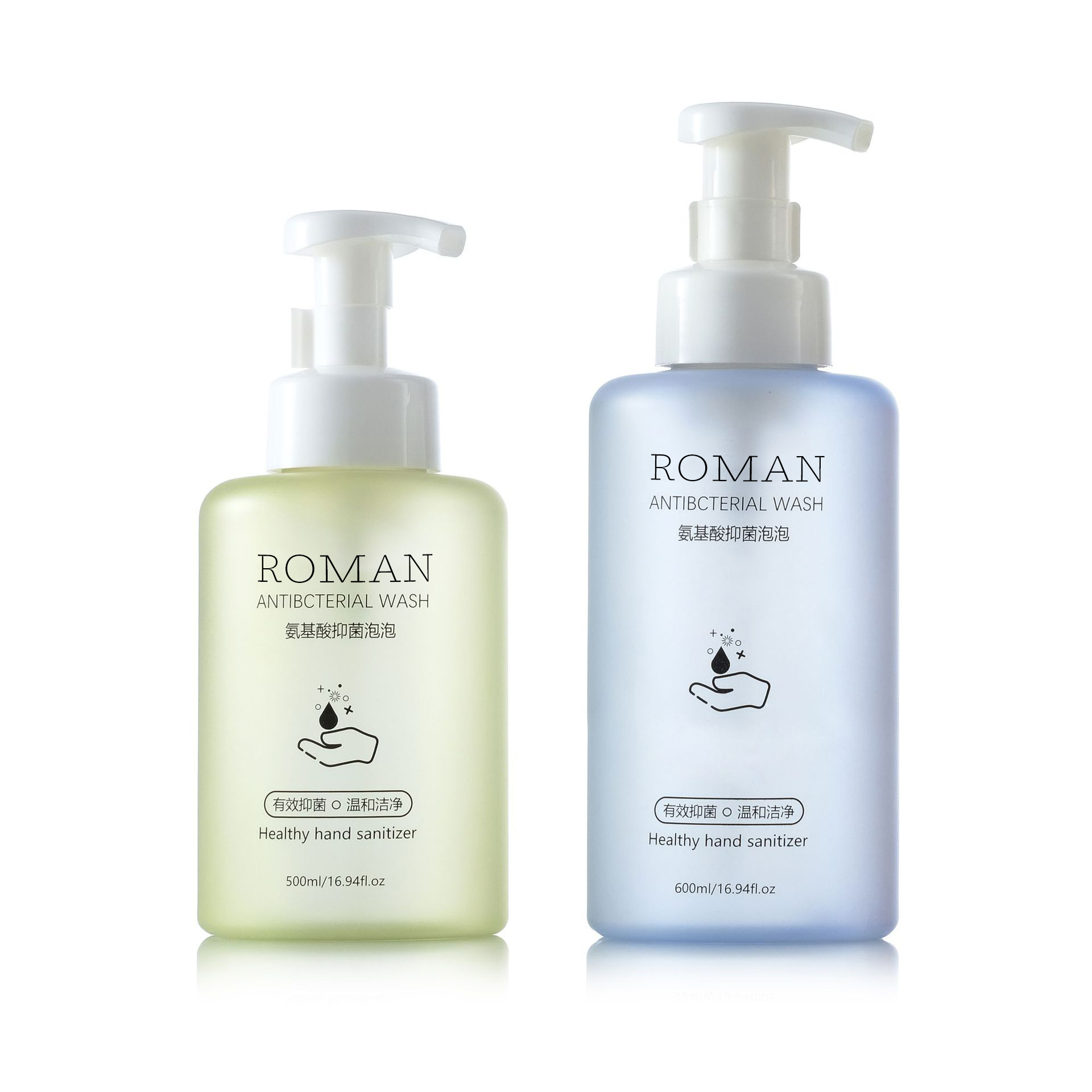 500ml 600ml Matt Pet Mousse Skumflaske Pressende Hånddesinfektion Skumflaske Ansigtsvask Ansigtsrens Bobleflaske 500ml 600ml Matt Pet Mousse Skumflaske Pressende Hånddesinfektion Skumflaske Ansigtsvask Ansigtsrens Bobleflaske