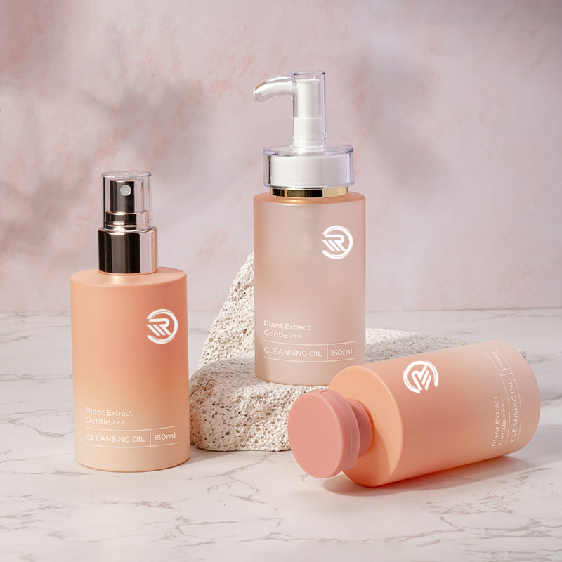 Tomme 100ml 200ml 300ml 400ml Kosmetisk Shampoo Ansigtscreme Toner Squeeze PE plastikflasker med Flip Top Cover