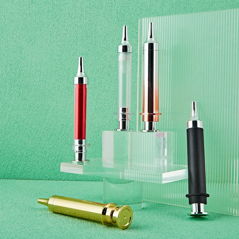 10 ml 15 ml 20 ml kosmetisk øjenserum creme injektionsrør sprøjteformet luftløs flaske