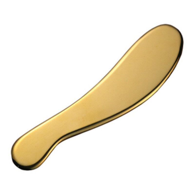 Zinklegering Gua Sha-plader med præget og laserlogo og farvemuligheder