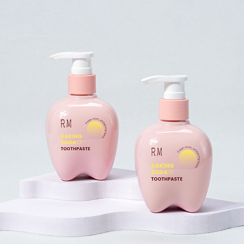 150 ml 200 ml 250 ml Lotion Pump Cream Flaske Privat Logo Ansigtsvask Tandpasta Shampoo Ansigtsmaske Flaske med falske øjenvipper