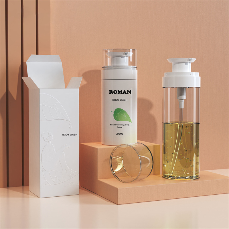 200ml 300ml Innovativ Empty Pet Shower Gel Lotion Flydende Sæbe Pumpe Flaske Hårpleje Olier Shampoo og Conditioner Plastflasker 200ml 300ml Innovativ Empty Pet Shower Gel Lotion Flydende Sæbe Pumpe Flaske Hårpleje Olier Shampoo og Conditioner Plastflasker