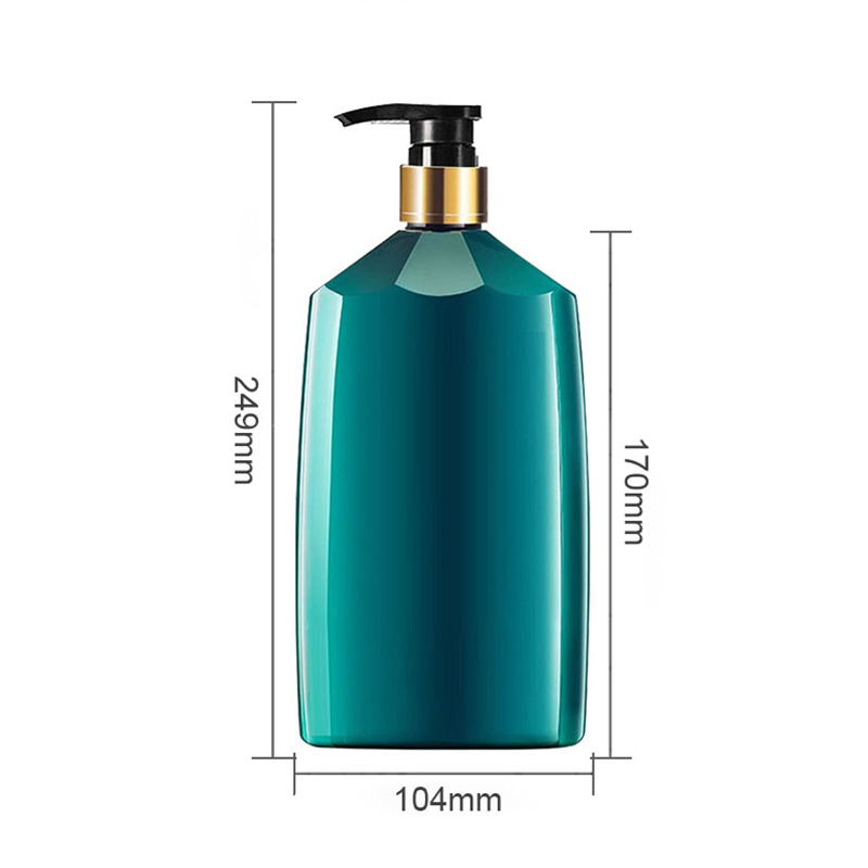 500 ml 800 ml plast PET frostet oval flad flaske til Lotion Shampoo Shower Gel Ansigtscreme med pumpeforsegling 500 ml 800 ml plast PET frostet oval flad flaske til Lotion Shampoo Shower Gel Ansigtscreme med pumpeforsegling