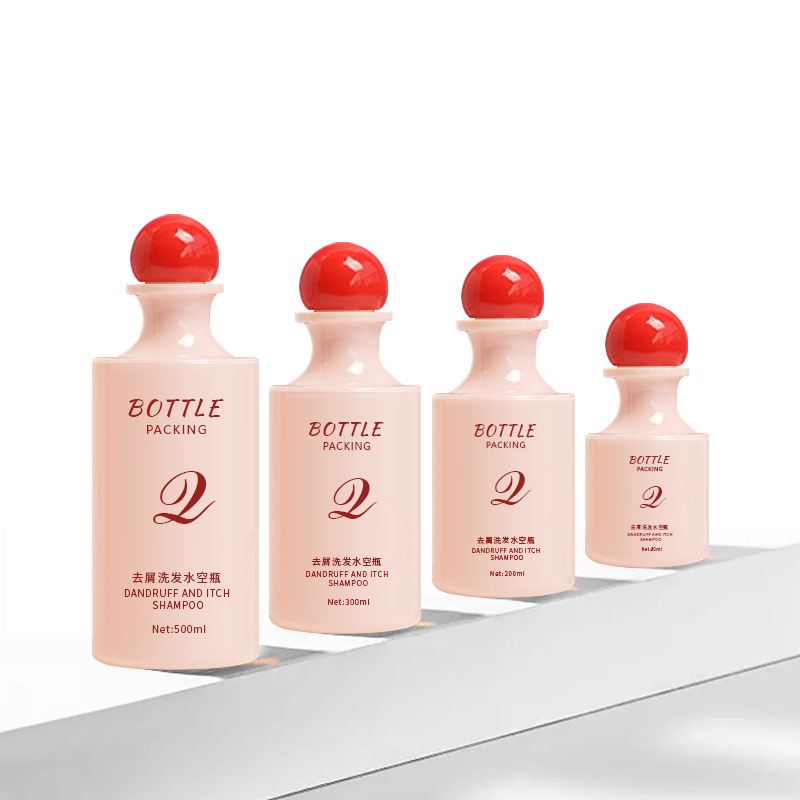 High End Buet Hals Frosted Plastic Ansigtsvask Lotion Flaske Til Hudpleje Toner Flaske 100ml 200ml 300ml 500ml Med Kuglehætte High End Buet Hals Frosted Plastic Ansigtsvask Lotion Flaske Til Hudpleje Toner Flaske 100ml 200ml 300ml 500ml Med Kuglehætte