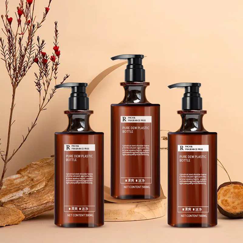 High End Buet Hals Frosted Plastic Ansigtsvask Lotion Flaske Til Hudpleje Toner Flaske 100ml 200ml 300ml 500ml Med Kuglehætte High End Buet Hals Frosted Plastic Ansigtsvask Lotion Flaske Til Hudpleje Toner Flaske 100ml 200ml 300ml 500ml Med Kuglehætte