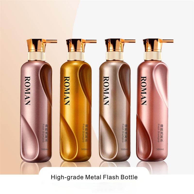 Innovation 300ml 500ml 750ml Spiral Surface Shampoo Body Lotion Flaske Mono Emballage til ansigtsmasker Cleanser