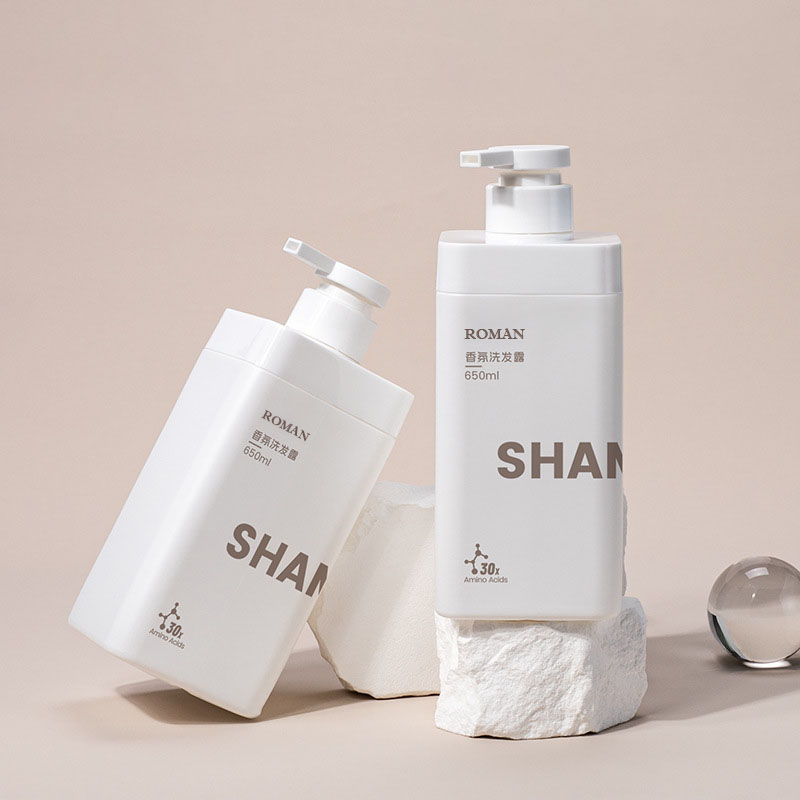 Nyt Design Privat Logo Mat Hvid 650ml Firkantet Tom HDPE Plast Tøjvaskemiddel Flydende Flaske 1L Til Shampoo Shower Gel Nyt Design Privat Logo Mat Hvid 650ml Firkantet Tom HDPE Plast Tøjvaskemiddel Flydende Flaske 1L Til Shampoo Shower Gel