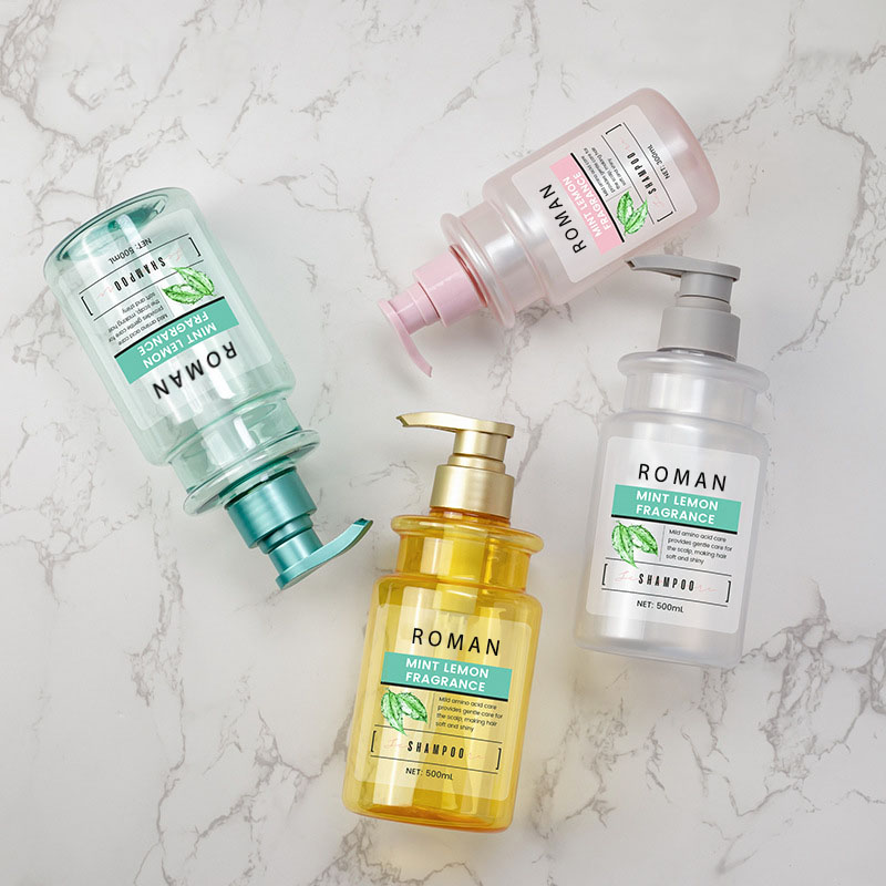 PET-flaske 300 ml 500 ml plastpresse Transparent bodylotion shampoo bruseflaske pumpeforsegling til cremeparfume kropspleje PET-flaske 300 ml 500 ml plastpresse Transparent bodylotion shampoo bruseflaske pumpeforsegling til cremeparfume kropspleje