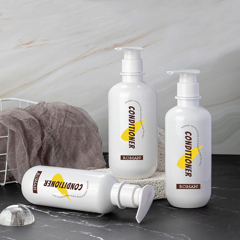 Tomme plastiklotionflasker 300ml 400ml 500ml 600ml PET Boston Round Shampoo Conditioner Flaske Shower Gel Dispenser Pumpeflaske Tomme plastiklotionflasker 300ml 400ml 500ml 600ml PET Boston Round Shampoo Conditioner Flaske Shower Gel Dispenser Pumpeflaske