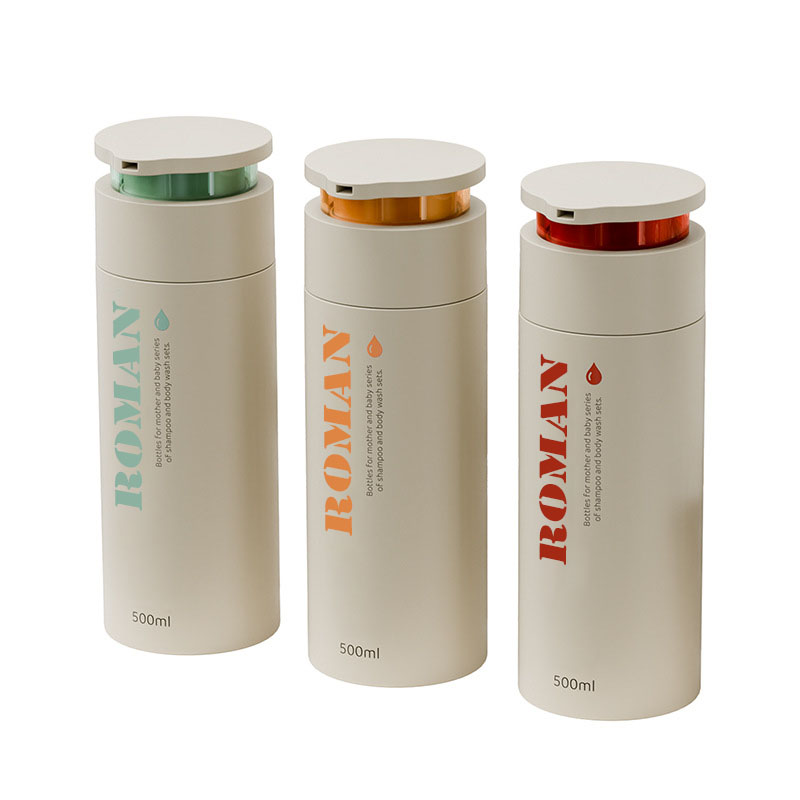 Rund flad skulder hudplejecremeflaske 150ml 200ml 300ml 500ml Baby Lotion Conditioner Emballage Shampoo og Body Wash Håndcremeflasker Rund flad skulder hudplejecremeflaske 150ml 200ml 300ml 500ml Baby Lotion Conditioner Emballage Shampoo og Body Wash Håndcremeflasker