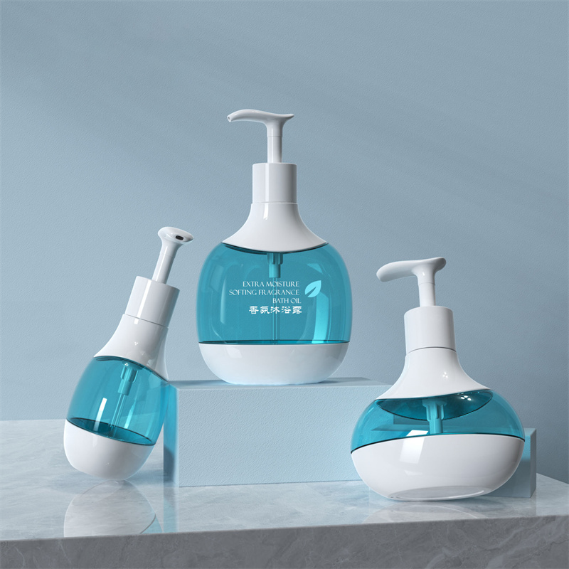 Sunshine 300ml 400ml 500ml Engros-emulsionsflaske PET-plastik babylotionflaske Kosmetisk dispenser Emulsion Tom flaske Sunshine 300ml 400ml 500ml Engros-emulsionsflaske PET-plastik babylotionflaske Kosmetisk dispenser Emulsion Tom flaske