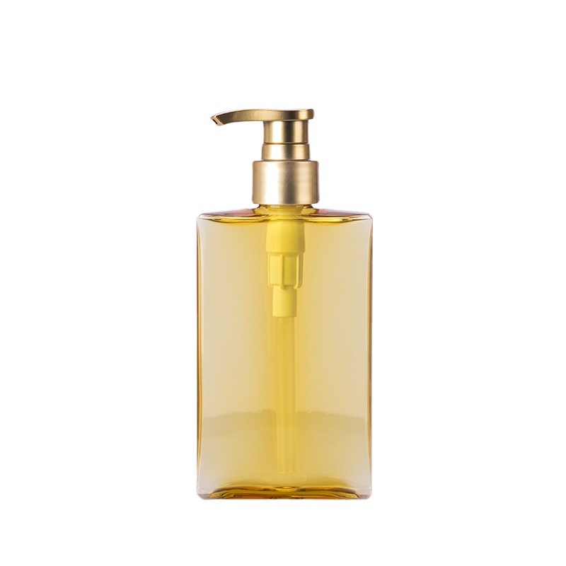 150ml 200ml Flat Square Shower Gel Facial Wash Body Lotion Conditioner Guldpumpeflaske Hudpleje Makeup Remover Oil Dispenser 150ml 200ml Flat Square Shower Gel Facial Wash Body Lotion Conditioner Guldpumpeflaske Hudpleje Makeup Remover Oil Dispenser