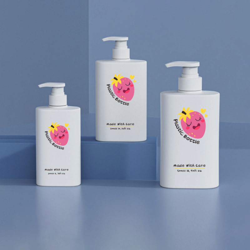 200 ml 300 ml 500 ml rektangulær plast PET shampooflaske med skruelåg lukning til ansigtsmasker Parfume æteriske olier Lotion falske øjenvipper 200 ml 300 ml 500 ml rektangulær plast PET shampooflaske med skruelåg lukning til ansigtsmasker Parfume æteriske olier Lotion falske øjenvipper