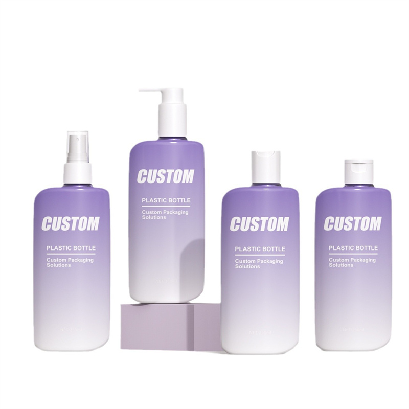 250ml flad fugtgivende massagecremeflaske Ansigtsrens Body Lotion Container Shower Gel Shampoo flaske til solcreme 250ml flad fugtgivende massagecremeflaske Ansigtsrens Body Lotion Container Shower Gel Shampoo flaske til solcreme