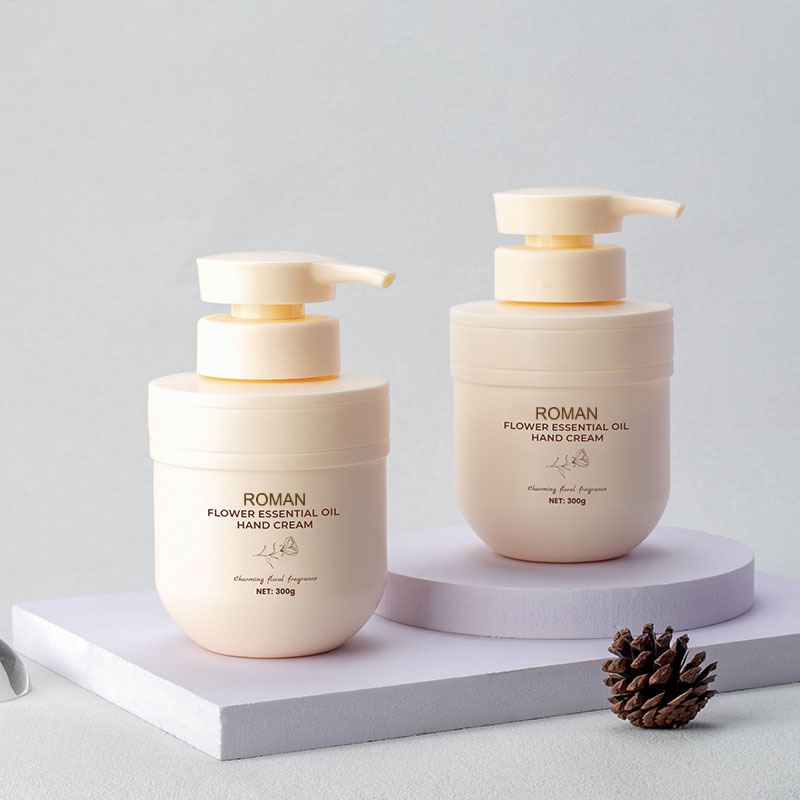 Holdbar tom plast PE Body Wash Flaske Hudplejeemballage Soft Touch Baby Shampoo Flaske Body Lotion Flaske 300ml