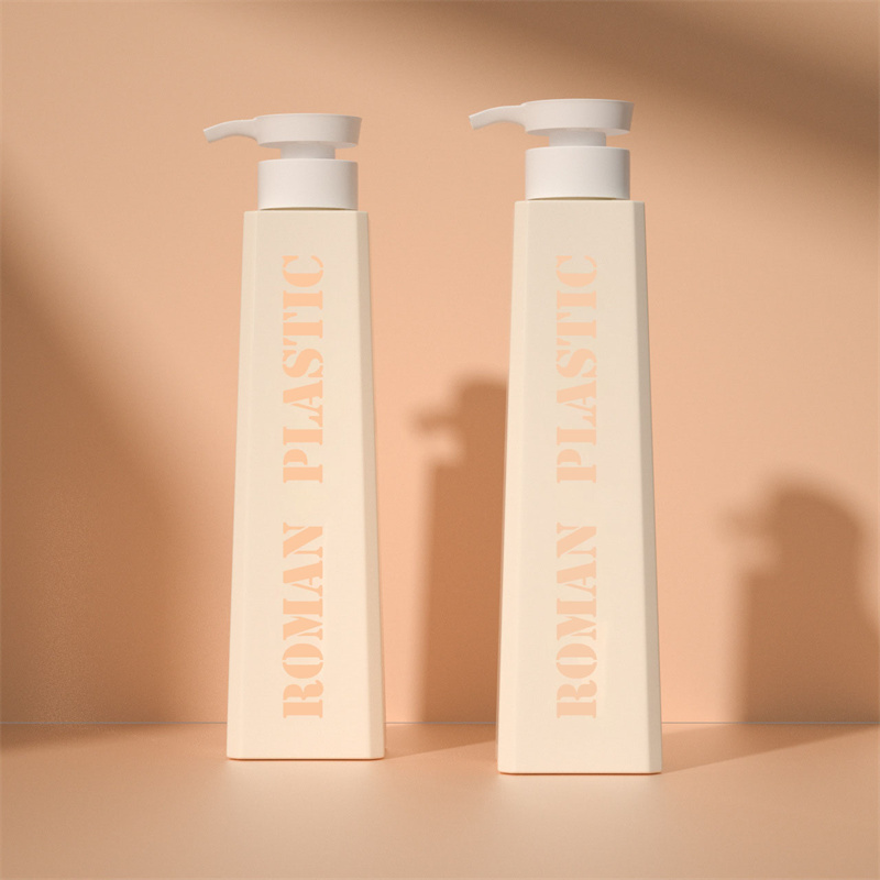 Udsøgt form Kosmetisk emballage Lotion Shampoo Shower Gel Conditioner Trapez Toner Creme Lotion Flaske til husholdningspleje