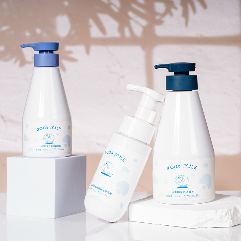 Private Label 300ml 500ml Pure White PET-plastflaske Whitening Cream Moisturizing Milk Lotion med Lotionpumpe Private Label 300ml 500ml Pure White PET-plastflaske Whitening Cream Moisturizing Milk Lotion med Lotionpumpe