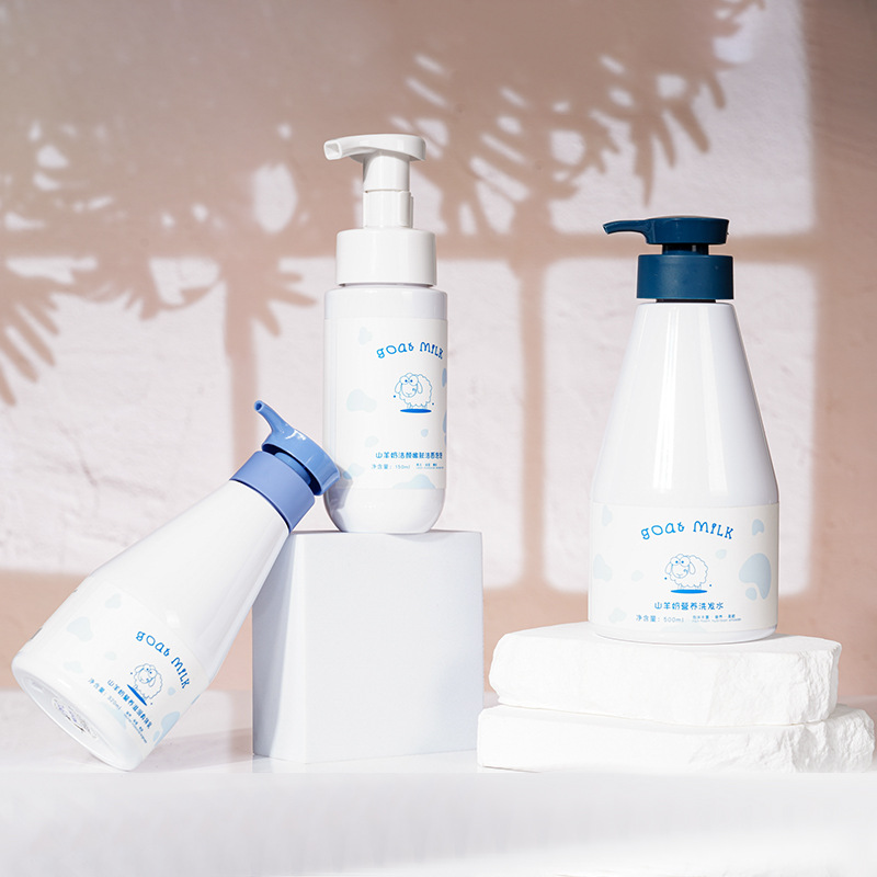 Private Label 300ml 500ml Pure White PET-plastflaske Whitening Cream Moisturizing Milk Lotion med Lotionpumpe Private Label 300ml 500ml Pure White PET-plastflaske Whitening Cream Moisturizing Milk Lotion med Lotionpumpe