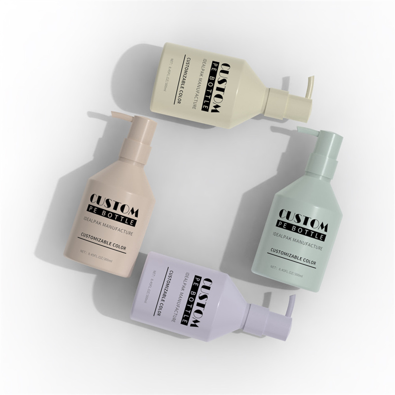 Pålidelig 300 ml plastik skrå skulder lotionpumpeflaske Kosmetisk kropsvask Olie renseflasker Lang dyse dispenser til hårpleje Pålidelig 300 ml plastik skrå skulder lotionpumpeflaske Kosmetisk kropsvask Olie renseflasker Lang dyse dispenser til hårpleje