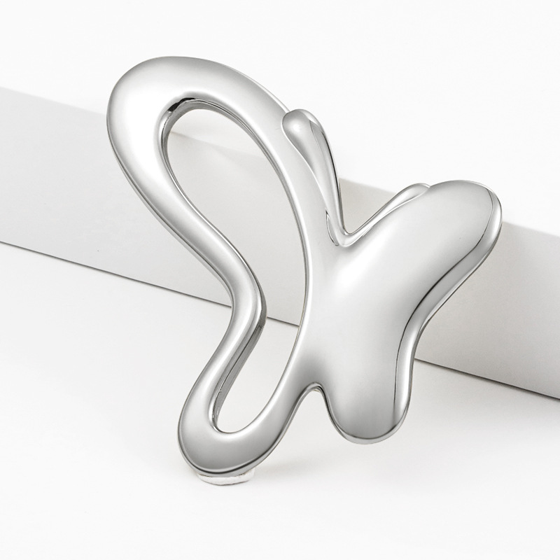 Sommerfugl Zinklegering Gua Sha Værktøj Håndholdt skønhedsværktøj Bærbar øjencremestift massager