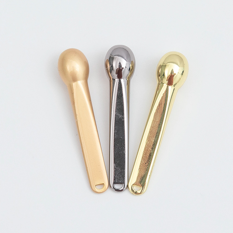 Metal øjencreme massagepinde Kosmetiske spatler Ansigtsmaske ske blandespatel Scoop Anti-rynkelegering Makeupværktøjer