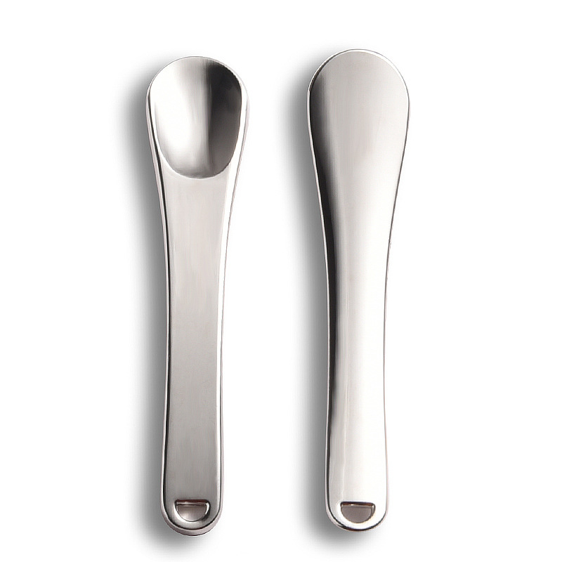 Mini Makeup Mixing Spatel Metal Cosmetic Spoon Spatel Mini Makeup Mixing Spatel Metal Cosmetic Spoon Spatel